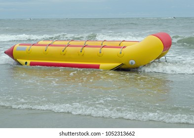 Yellow Banan Boat