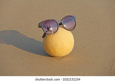 yellow melon sunglasses