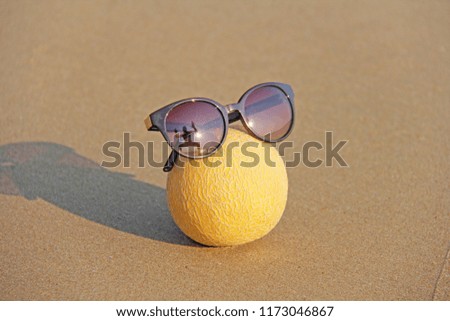 Similar – Image, Stock Photo crazy!! Food Fruit Melon