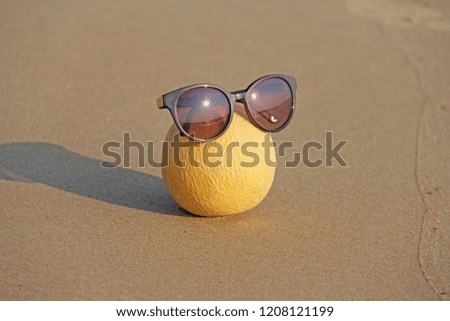 Similar – Image, Stock Photo crazy!! Food Fruit Melon