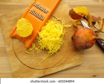 Yellow Beets Grated