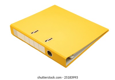 yellow binder