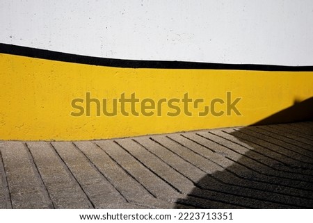 Similar – Image, Stock Photo black yellow becomes master :-)