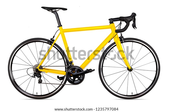 black and yellow bike