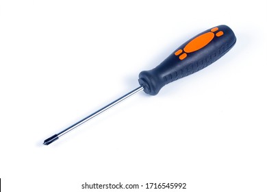 Yellow Black Screwdriver Isolated On White Stock Photo 1716545992 ...