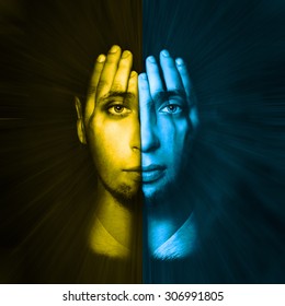 Double Face High Res Stock Images Shutterstock