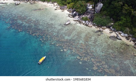 Yellow Boat In Pulau Perhentian