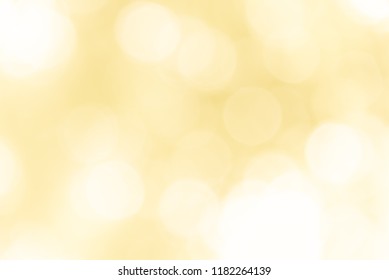 Yellow Bokeh Texture Background