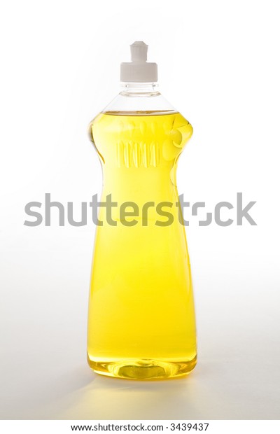 Download Yellow Bottle Dishwashing Liquid Transportation Objects Stock Image PSD Mockup Templates