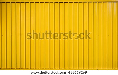 Yellow box container striped line textured