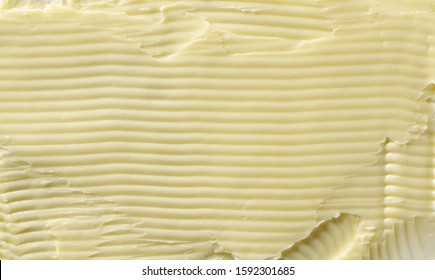 Yellow Butter Background And Texture