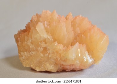 Yellow Calcite Stone , Dog Tooth Calcite.