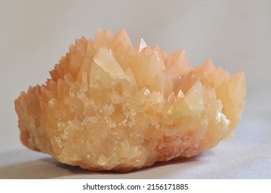 Yellow Calcite Stone , Dog Tooth Calcite.