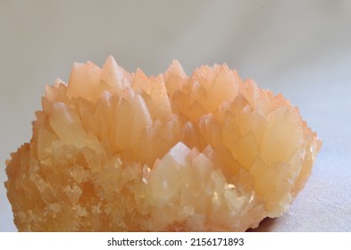 Yellow Calcite Stone , Dog Tooth Calcite.