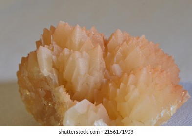 Yellow Calcite Stone , Dog Tooth Calcite.