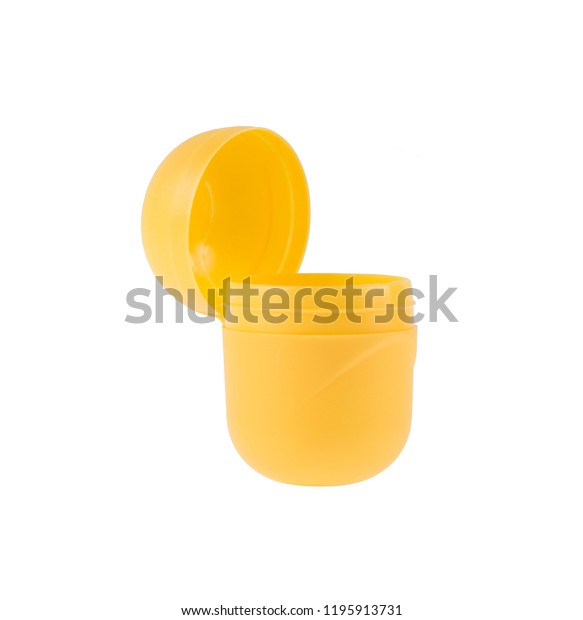 Download Yellow Capsule Kinder Surprise Isolated On Holidays Stock Image 1195913731 PSD Mockup Templates