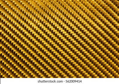 Yellow Carbon Fiber Texture