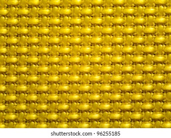 Yellow Carbon Fiber Texture