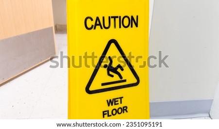Yellow caution sign: Symbol of warning and alertness; vibrant hue signifies potential hazards, urging vigilance in surroundings
