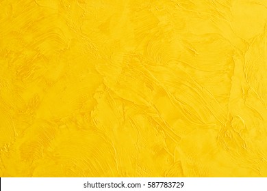 yellow colored Wall Texture Background, marble by the Venetian plaster  - Shutterstock ID 587783729