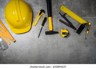 Yellow Constructor Tools.