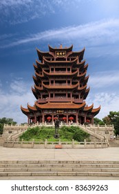 Yellow Crane Tower In Wuhan, China