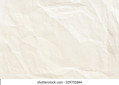 Yellow Crumpled Paper Texture