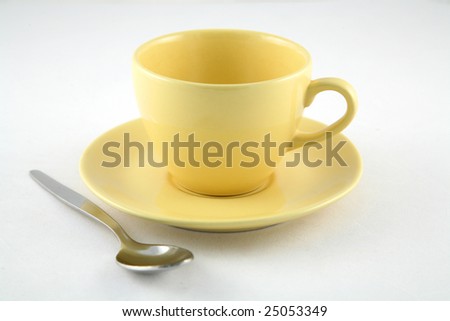 Yellow cup