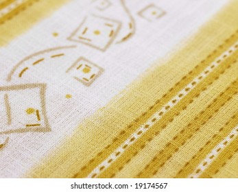 Yellow Designed Background