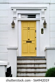 yellow door
