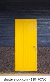 Yellow Door, Blue Wall