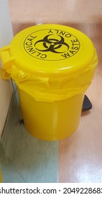 Yellow Dustbin Clinical Waste Only