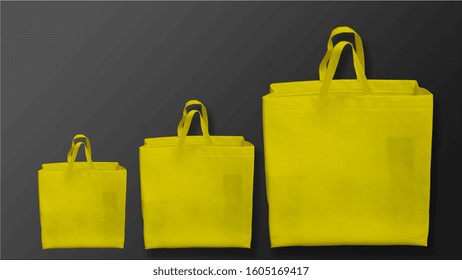 Download Royalty Free Bag Isolated Plastic Yellow Stock Images Photos Vectors Shutterstock PSD Mockup Templates