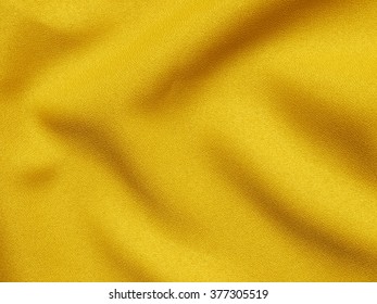 Yellow Fabric Cloth Texture Background