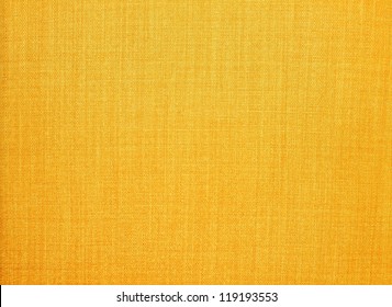 Yellow Fabric Texture Background