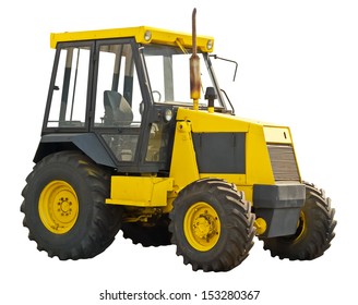 Yellow Farm  Tractor