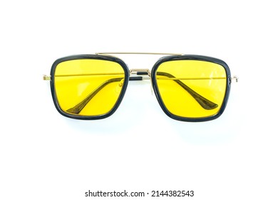 sunglasses fashion stylish yellow