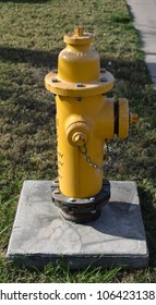 Yellow Fire Hydrant
