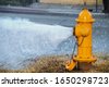 broken hydrant