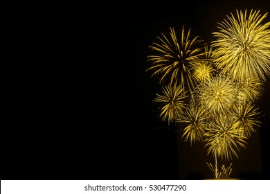 Yellow Fireworks