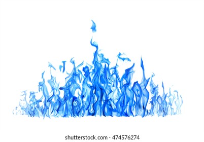 Yellow Flame Isolated On White Background Stock Photo 474576274 ...