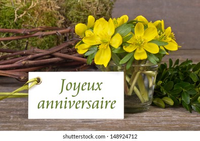 French Birthday Cards Images Stock Photos Vectors Shutterstock