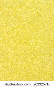 Yellow Glitter Texture Christmas Background