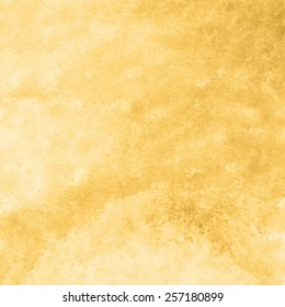 Yellow Gold Watercolor Texture Background, Hand Painted