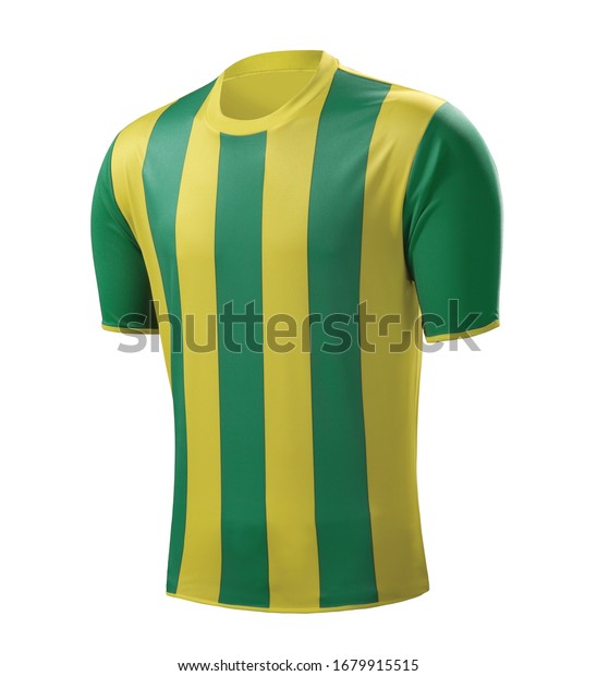 green and yellow soccer jersey