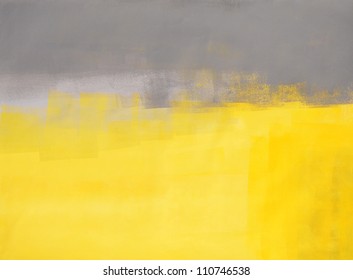 Grey Yellow Abstract Painting High Res Stock Images Shutterstock