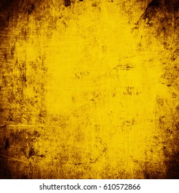 Yellow Grunge Background