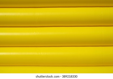 Yellow Inflatable Air Mattress as a background