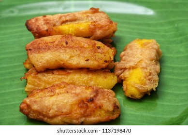 Yellow Kerala Banana Fry Nendram Pazham Stock Photo Edit Now 1137198470