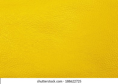 Yellow Leather Background